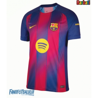 Barcelona Tricou Fotbal Replică 2025-26 Barbati Acasa